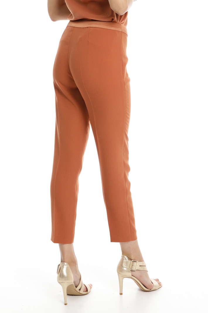 Slim fit envers satin trousers Intrend Slim fit envers satin trousers Intrend
