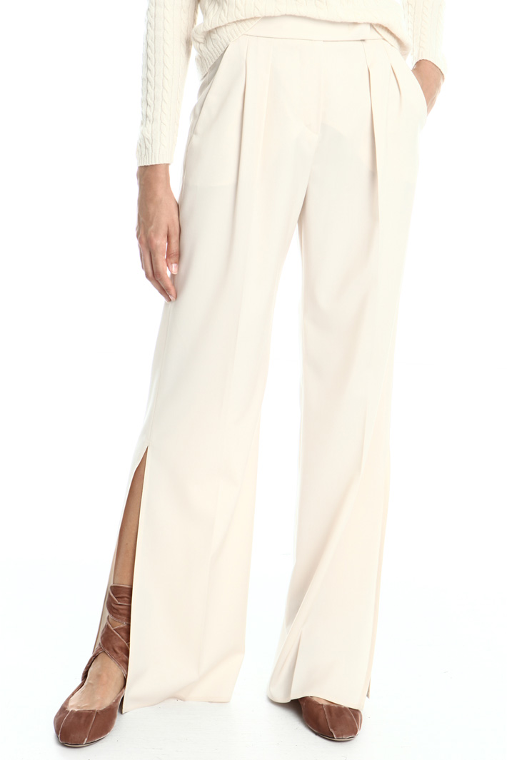 Wool twill trousers Intrend Wool twill trousers Intrend