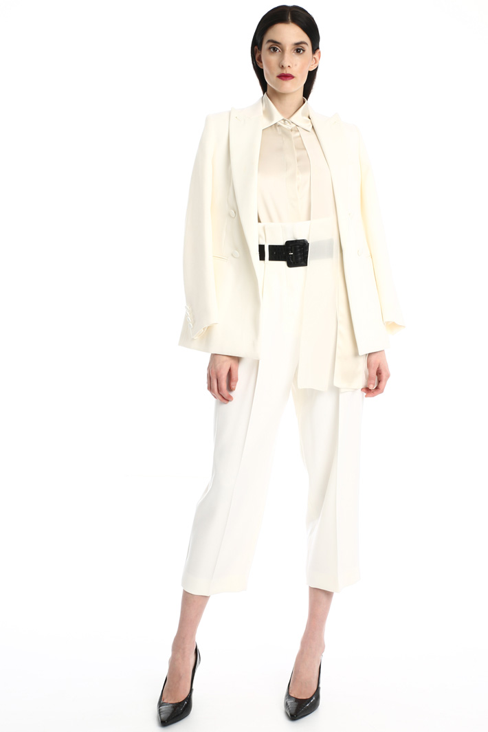 Wool satin trousers Intrend Wool satin trousers Intrend