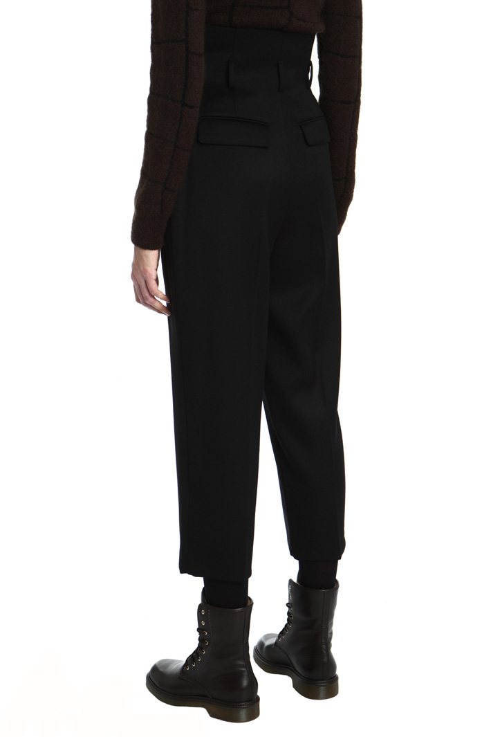 Wool satin trousers Intrend Wool satin trousers Intrend