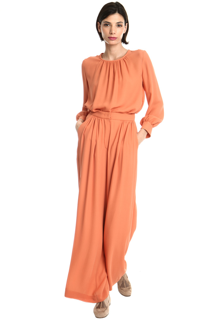 Silk georgette trousers Intrend Silk georgette trousers Intrend