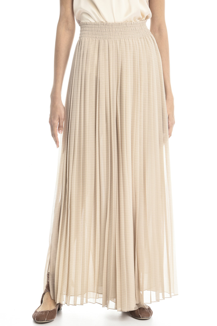 Pleated georgette trousers Intrend Pleated georgette trousers Intrend