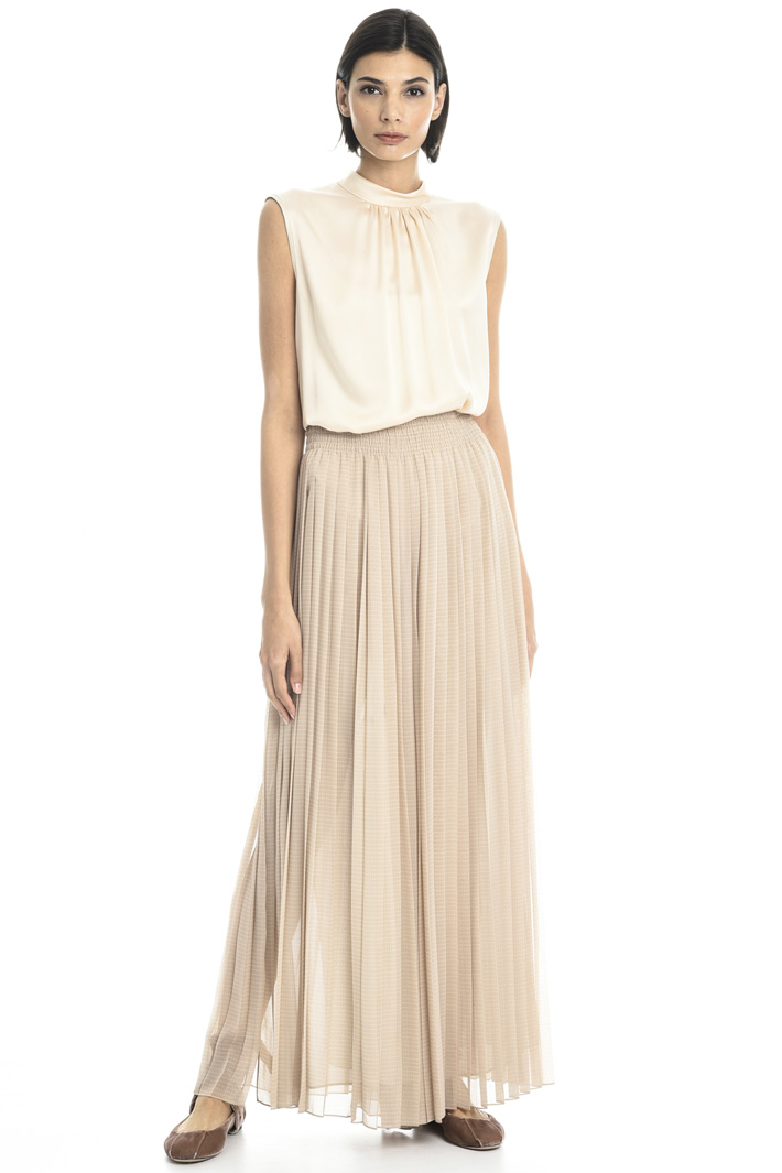 Pleated georgette trousers Intrend Pleated georgette trousers Intrend