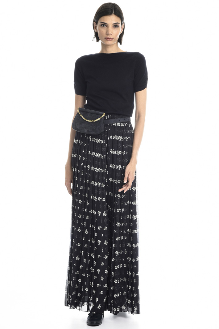Pleated georgette trousers Intrend Pleated georgette trousers Intrend