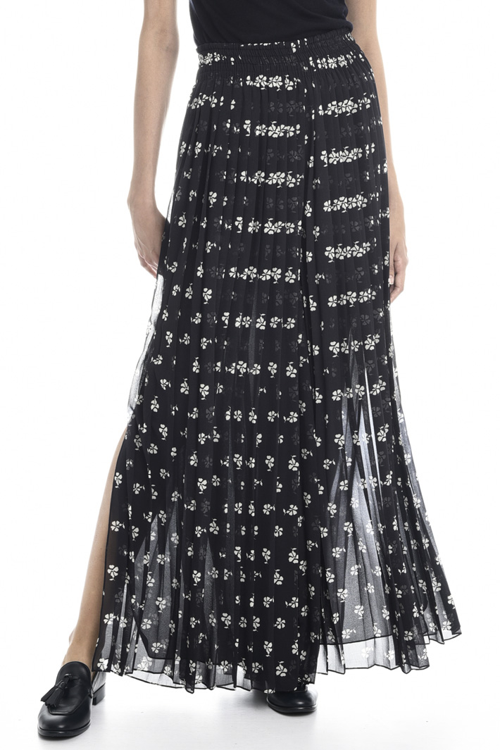 Pleated georgette trousers Intrend Pleated georgette trousers Intrend
