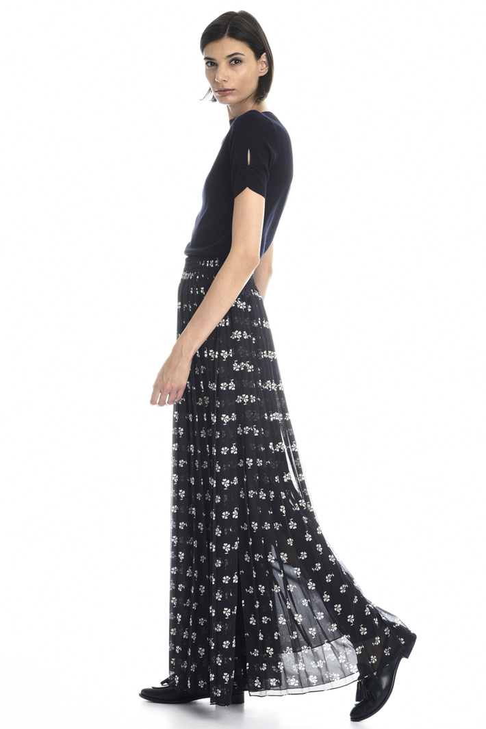 Pleated georgette trousers Intrend Pleated georgette trousers Intrend