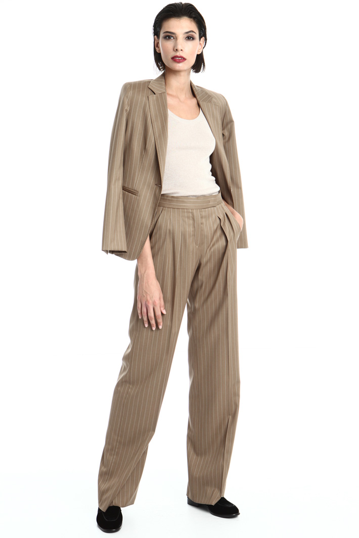 Wool palazzo trousers Intrend Wool palazzo trousers Intrend