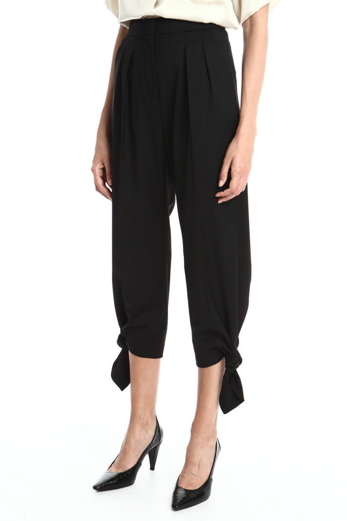 Wool twill trousers Intrend Wool twill trousers Intrend
