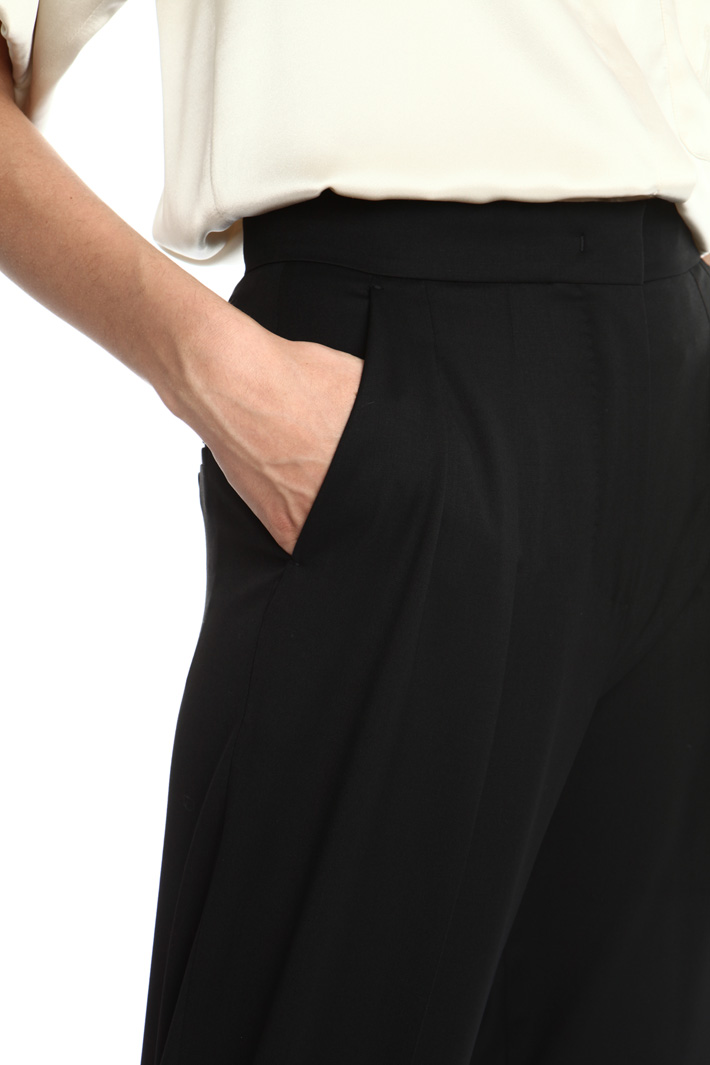 Wool twill trousers Intrend Wool twill trousers Intrend