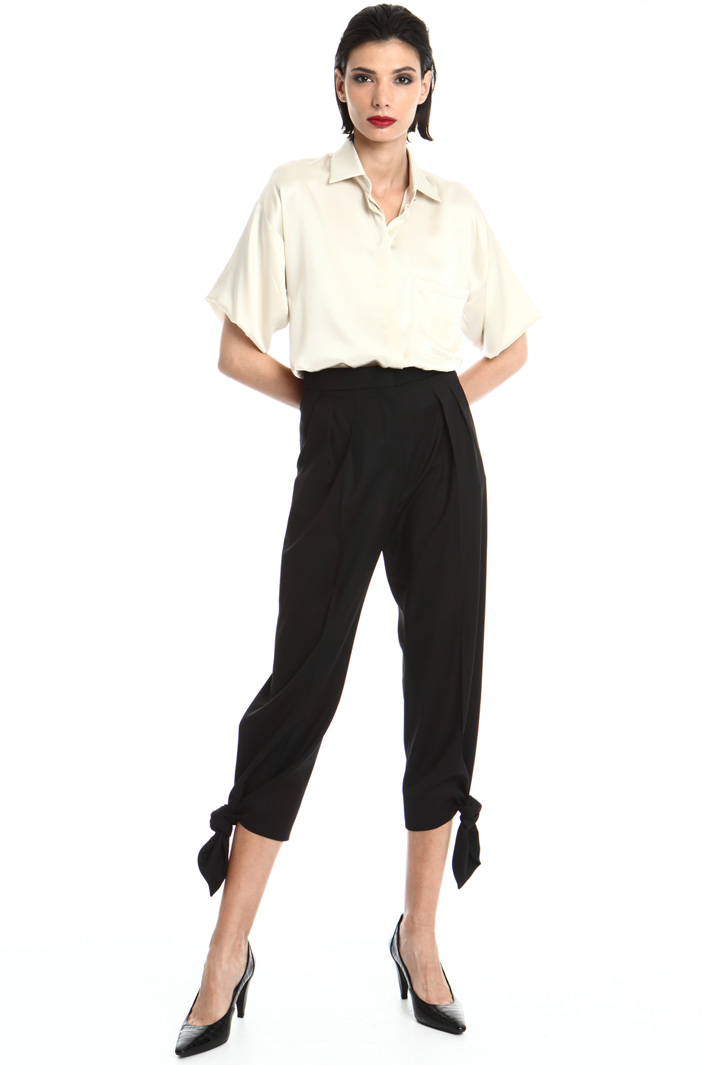 Wool twill trousers Intrend Wool twill trousers Intrend