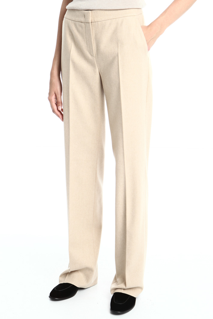 Camel and cashmere trousers Intrend Camel and cashmere trousers Intrend