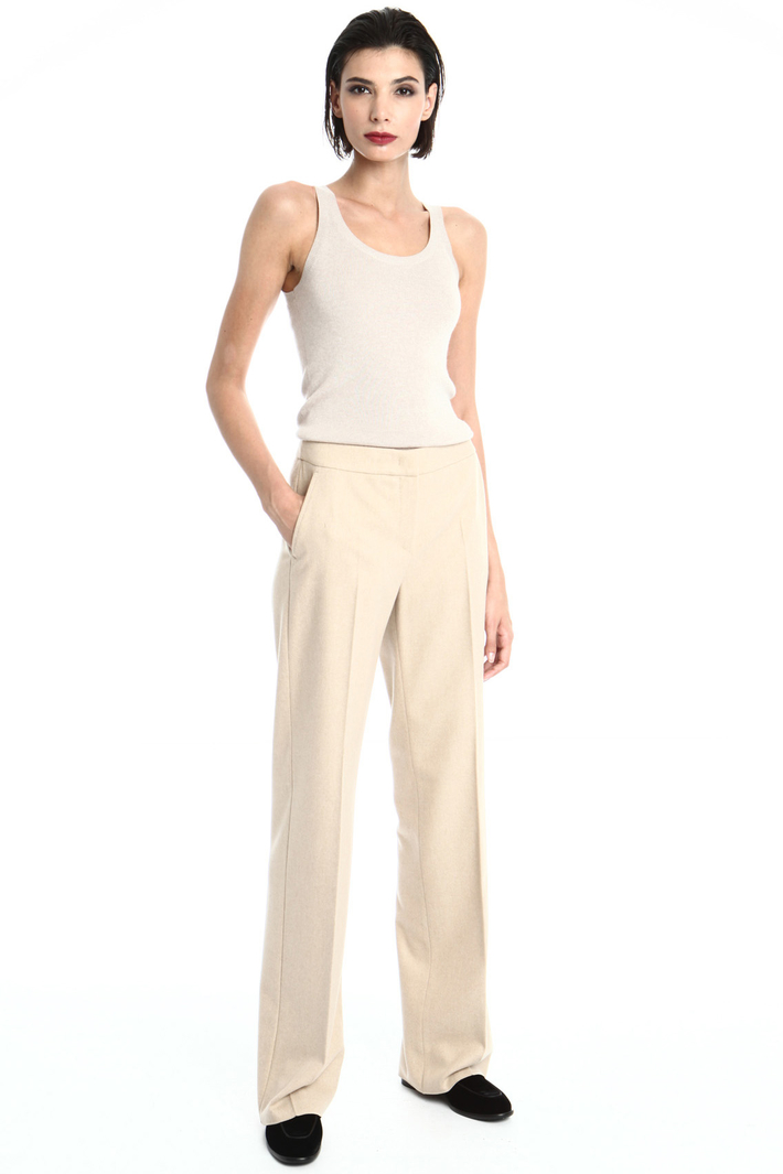 Camel and cashmere trousers Intrend Camel and cashmere trousers Intrend