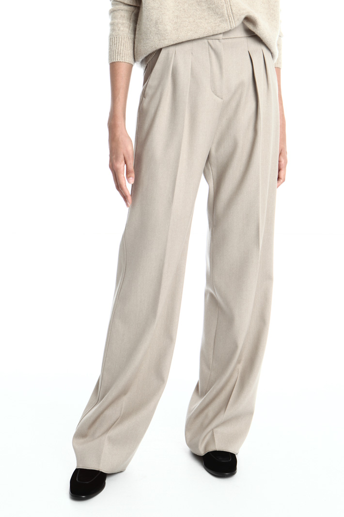 Palazzo wool trousers Intrend Palazzo wool trousers Intrend