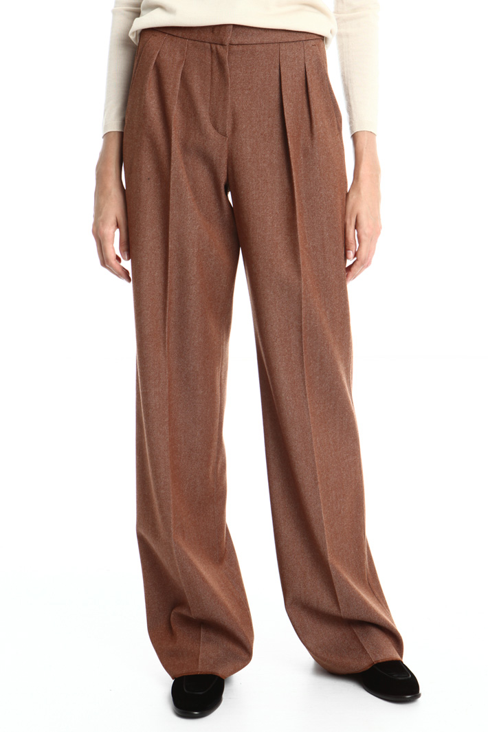 Palazzo wool trousers Intrend Palazzo wool trousers Intrend