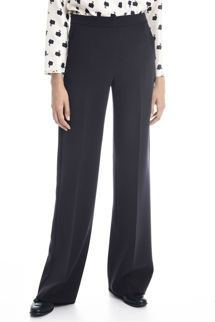 Wool crepe trousers Intrend Wool crepe trousers Intrend