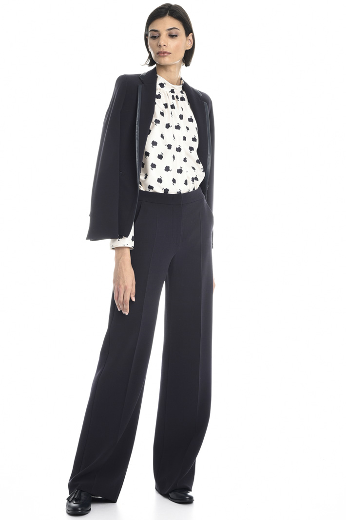 Wool crepe trousers Intrend Wool crepe trousers Intrend