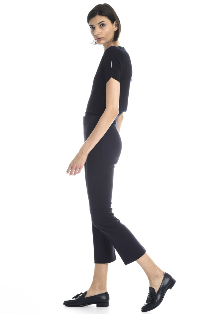 Capri trousers in cady Intrend Capri trousers in cady Intrend