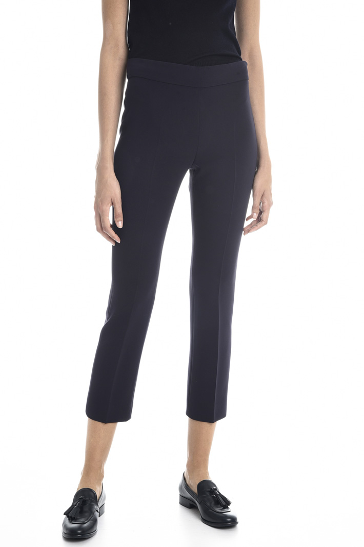 Capri trousers in cady Intrend Capri trousers in cady Intrend