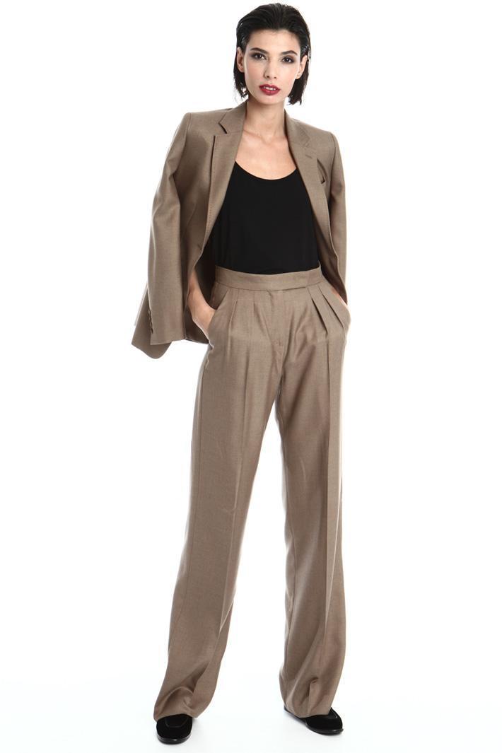 Camel and silk trousers Intrend Camel and silk trousers Intrend
