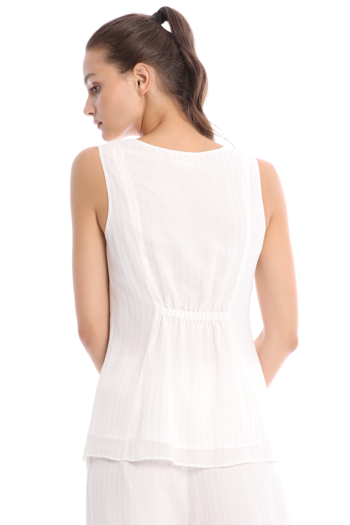 Laminated georgette top Intrend Laminated georgette top Intrend