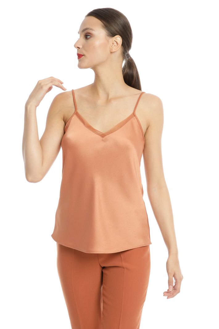 Envers satin top Intrend Envers satin top Intrend