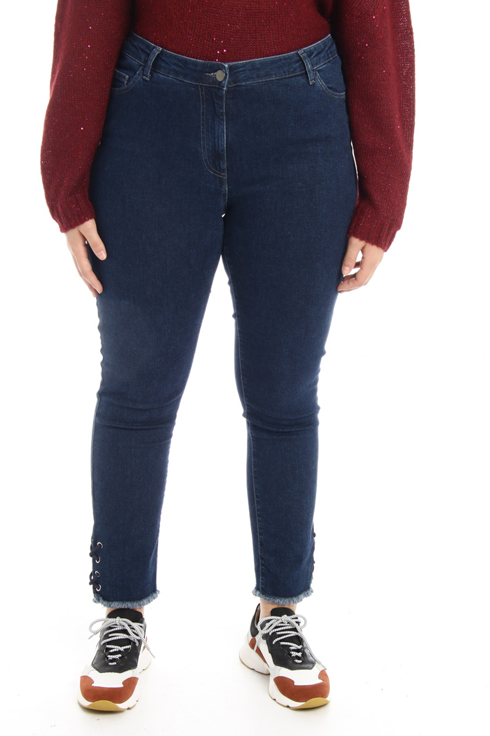 Fringed stretch denim Intrend Fringed stretch denim Intrend