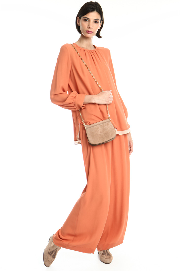 Silk georgette blouse Intrend Silk georgette blouse Intrend