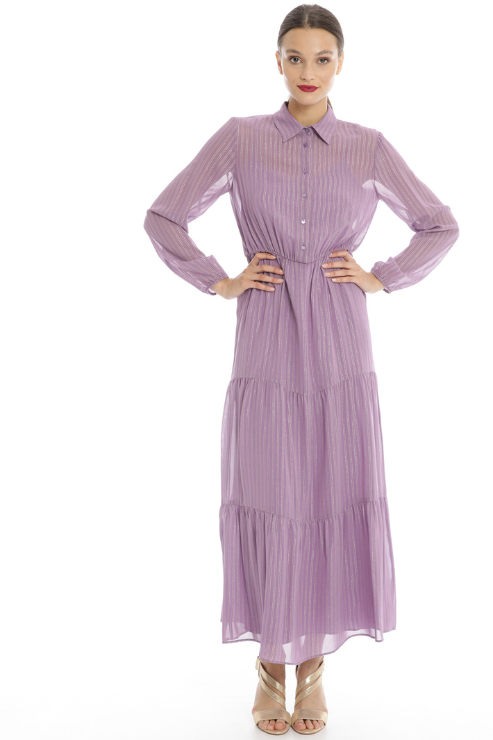 Abito lungo in georgette Intrend Abito lungo in georgette Intrend