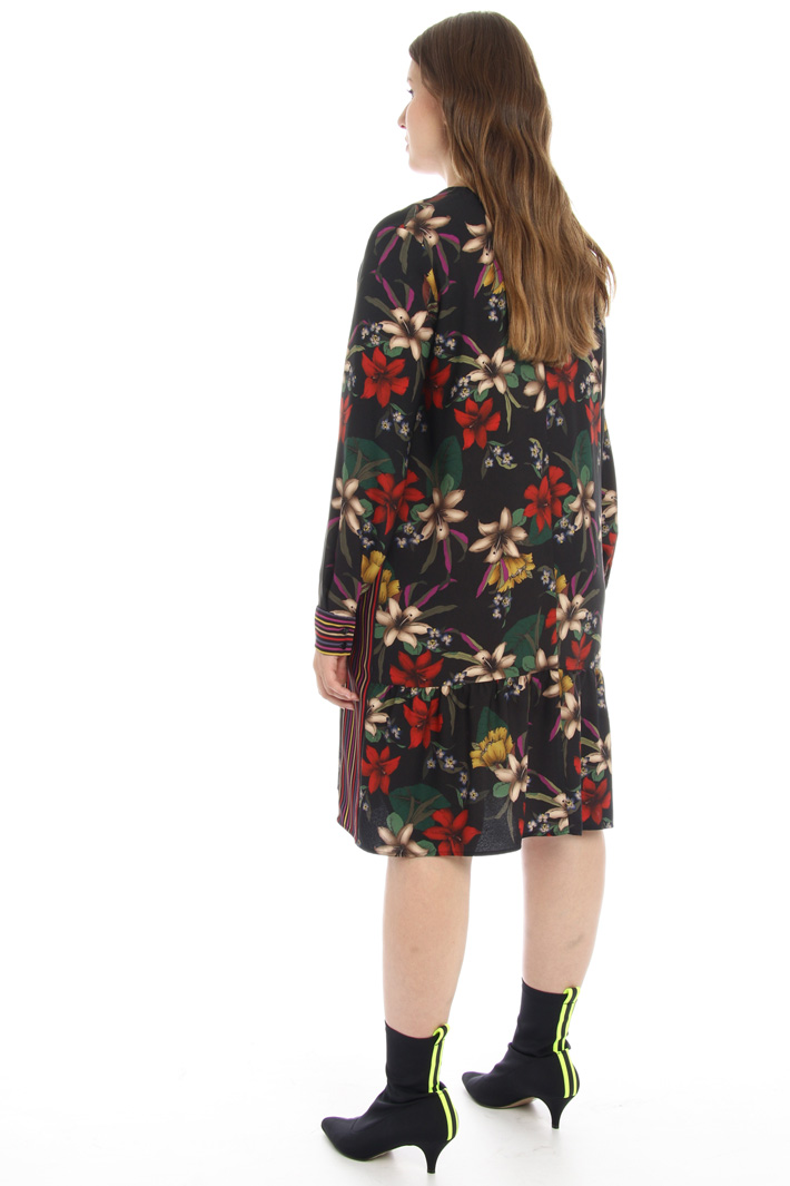 Printed cady dress Intrend Printed cady dress Intrend