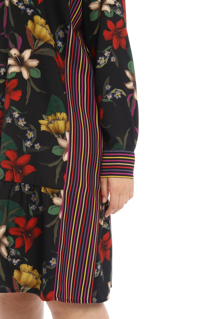 Printed cady dress Intrend Printed cady dress Intrend