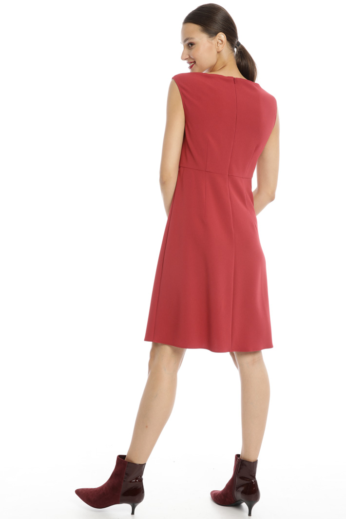 Sleeveless dress with overlay Intrend Sleeveless dress with overlay Intrend