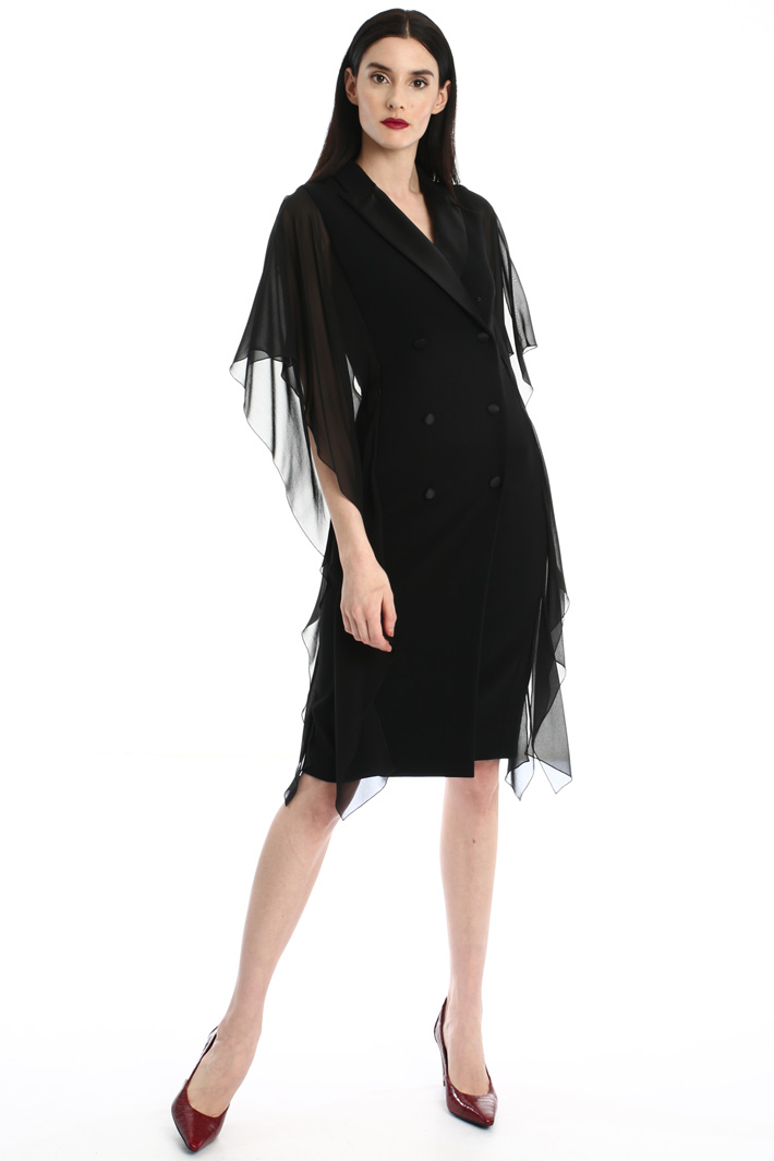 Cady and silk satin dress Intrend Cady and silk satin dress Intrend