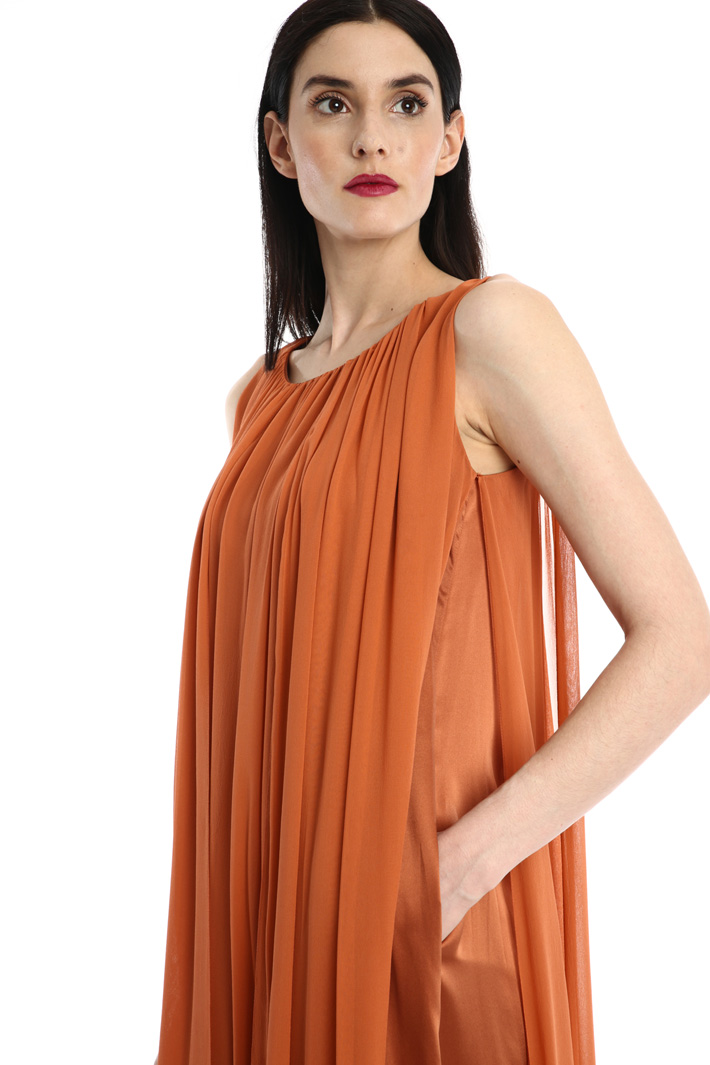 Silk georgette dress Intrend Silk georgette dress Intrend
