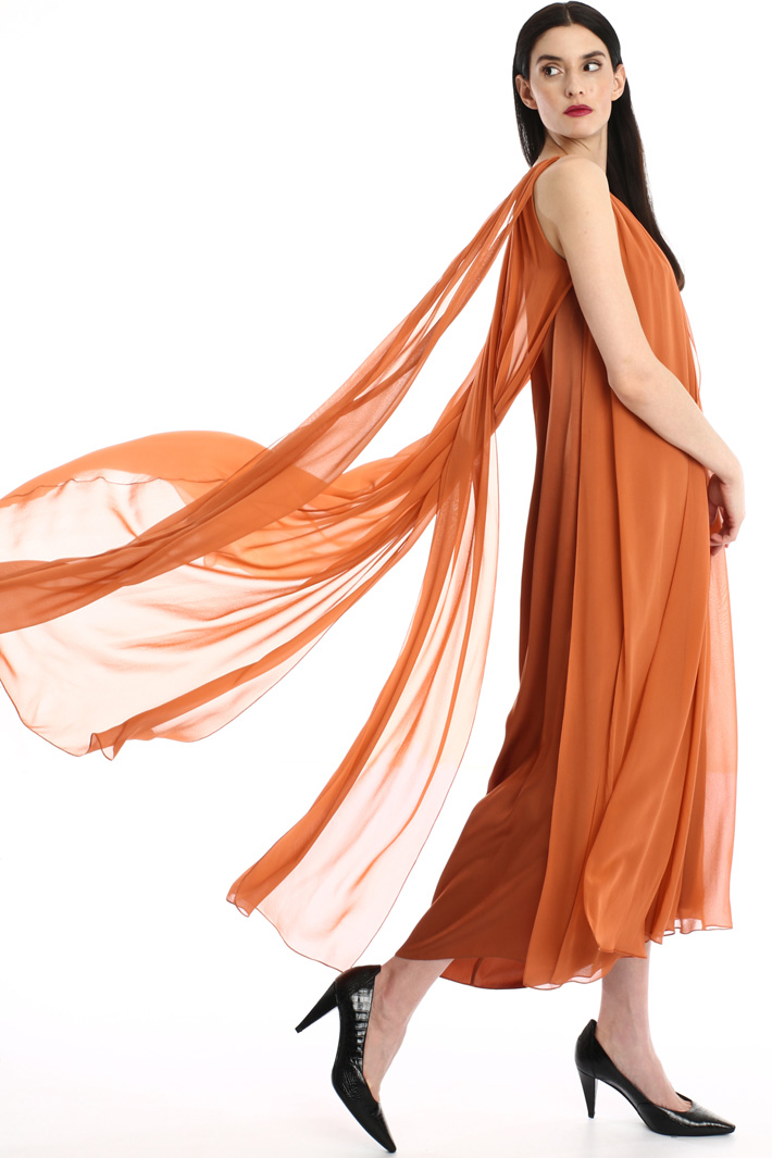 Silk georgette dress Intrend Silk georgette dress Intrend