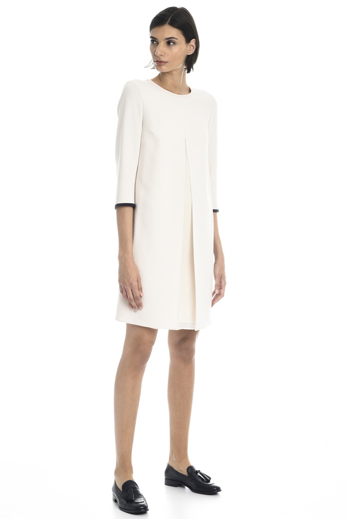 Straight fit cady dress Intrend Straight fit cady dress Intrend