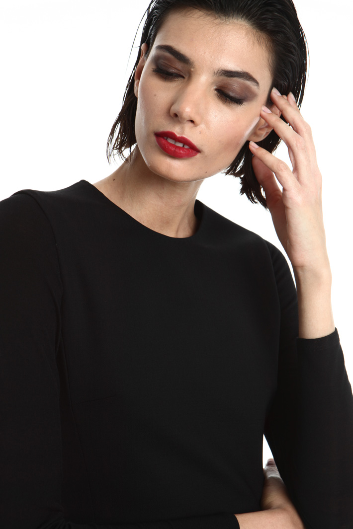 Sheath dress in wool Intrend Sheath dress in wool Intrend