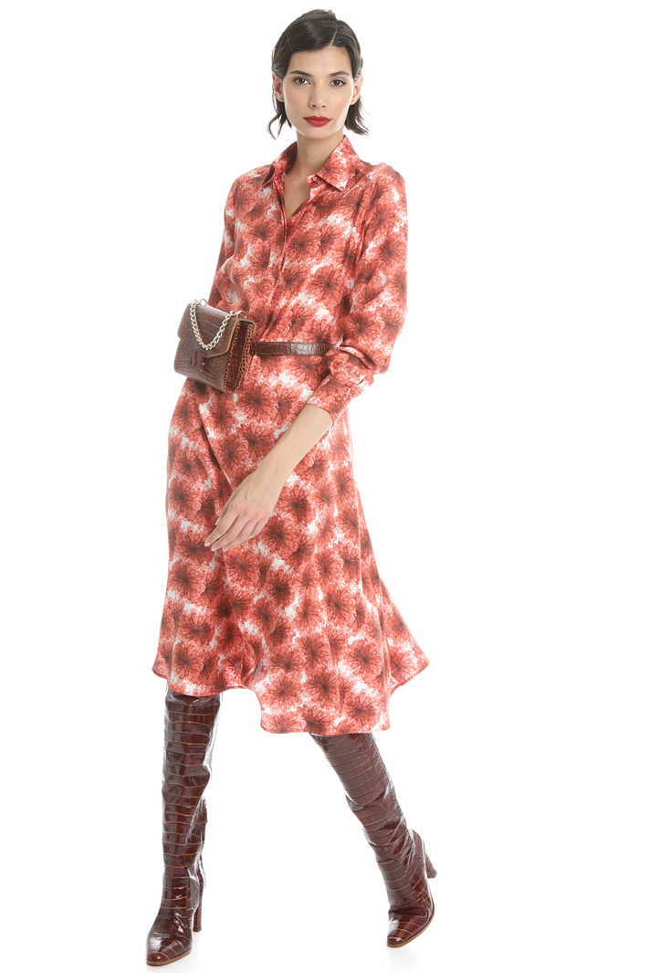 Silk twill dress Intrend Silk twill dress Intrend