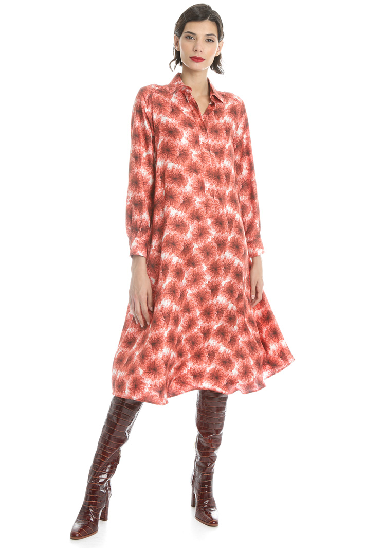 Silk twill dress Intrend Silk twill dress Intrend