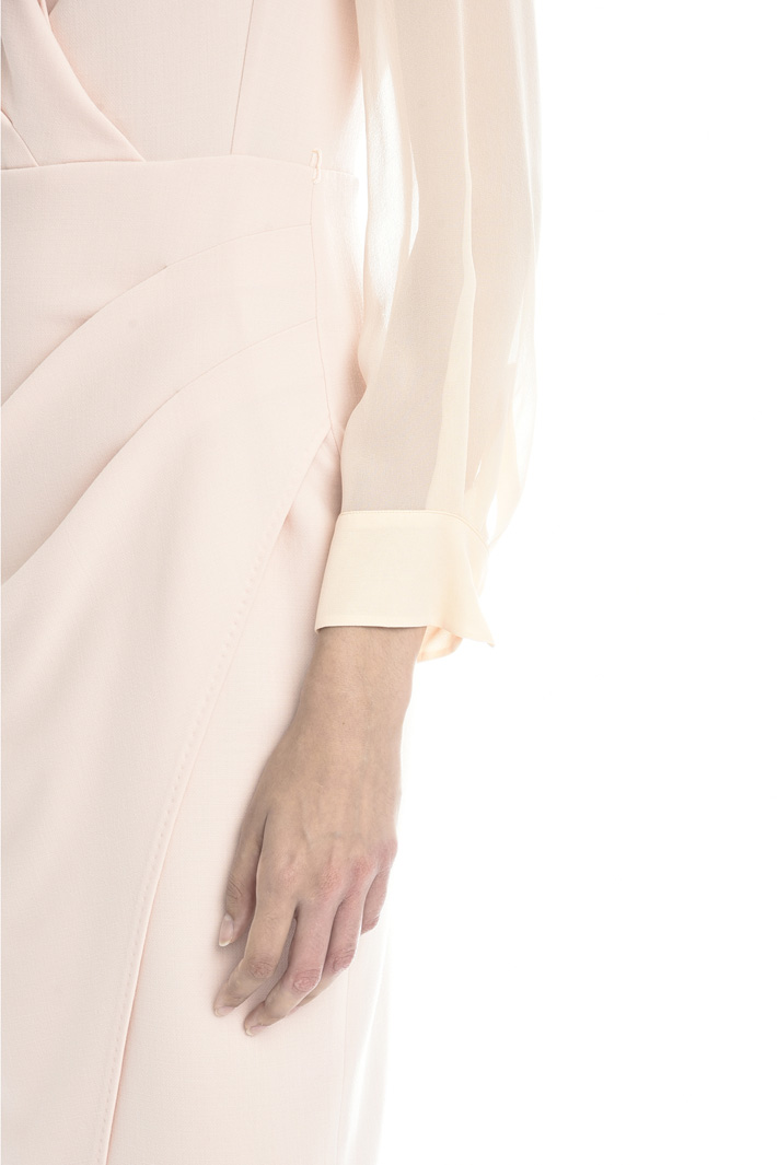 Wool crepe dress Intrend Wool crepe dress Intrend