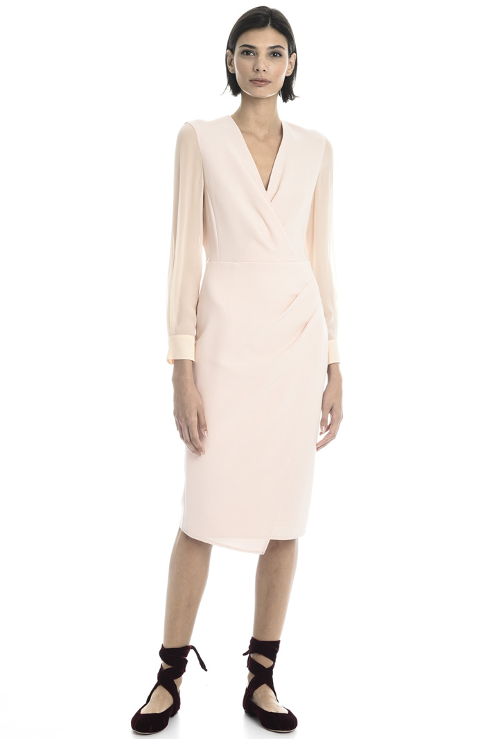 Wool crepe dress Intrend Wool crepe dress Intrend