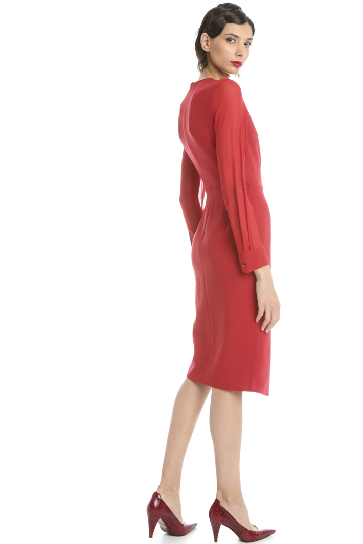 Wool crepe dress Intrend Wool crepe dress Intrend