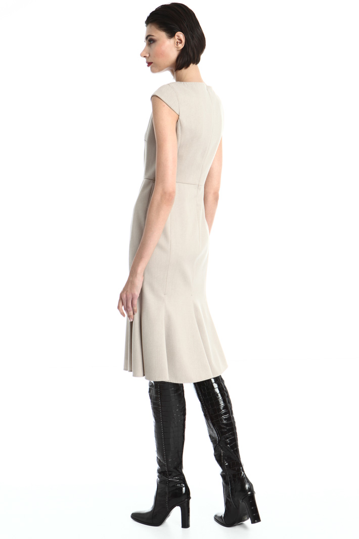 Cap sleeve midi dress Intrend Cap sleeve midi dress Intrend