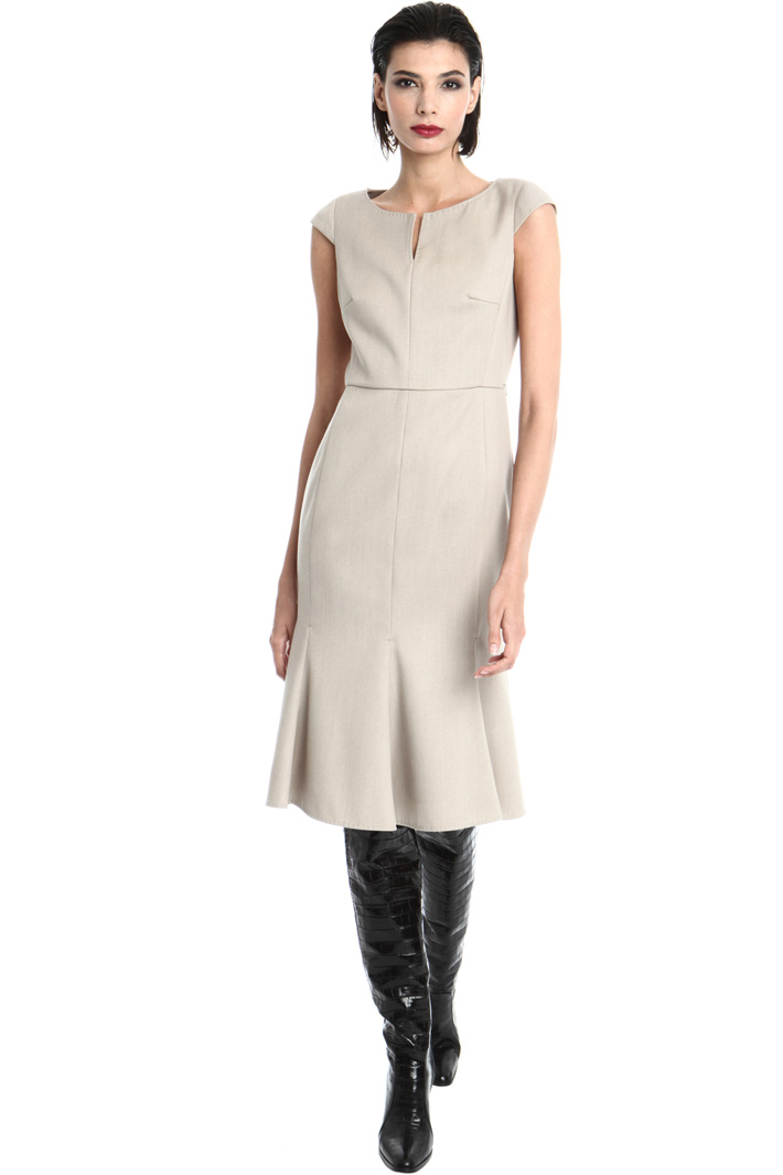 Cap sleeve midi dress Intrend Cap sleeve midi dress Intrend