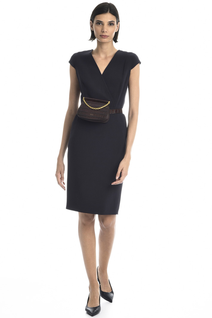 Wool sheath dress Intrend Wool sheath dress Intrend