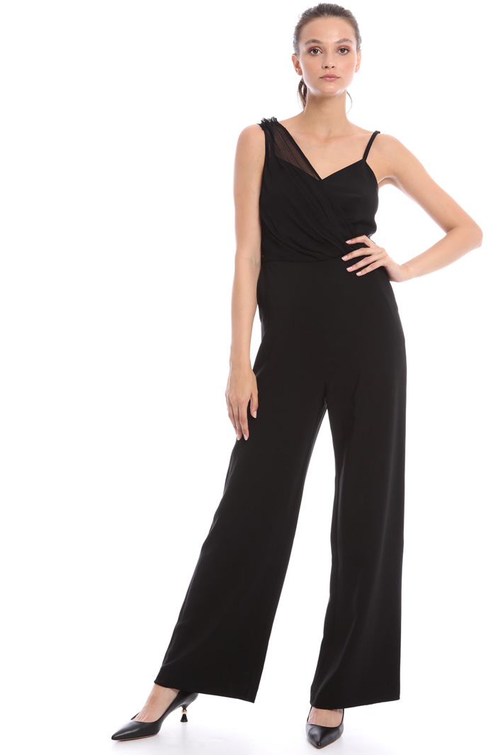 Creponne overlay jumpsuit Intrend Creponne overlay jumpsuit Intrend