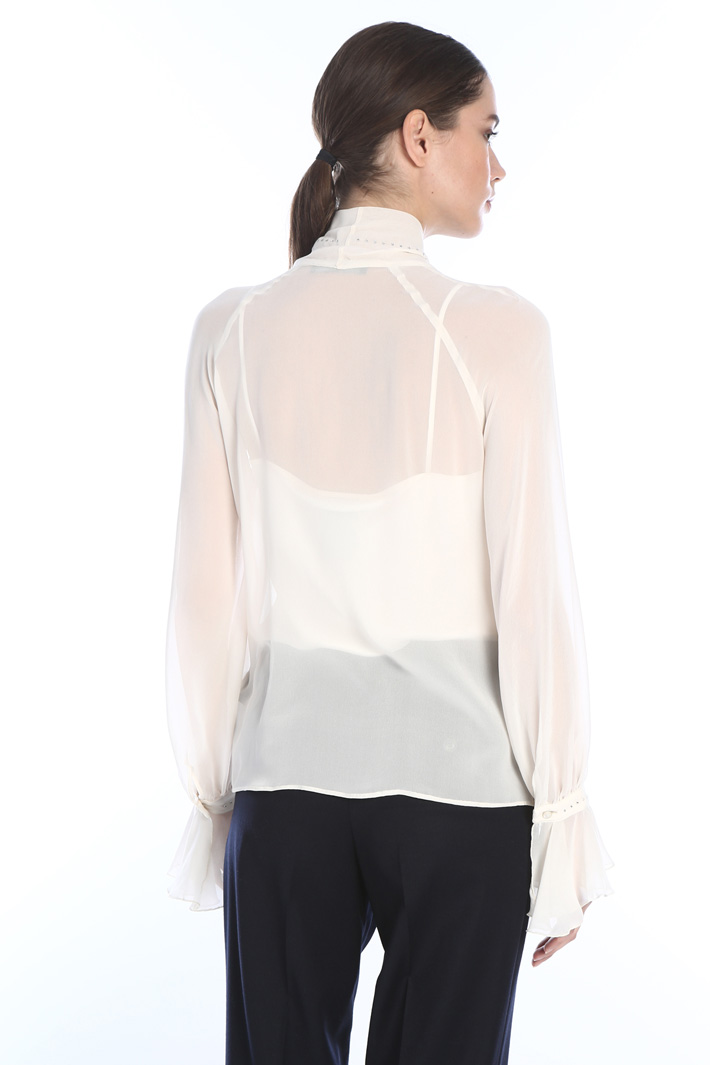 Silk georgette blouse Intrend Silk georgette blouse Intrend