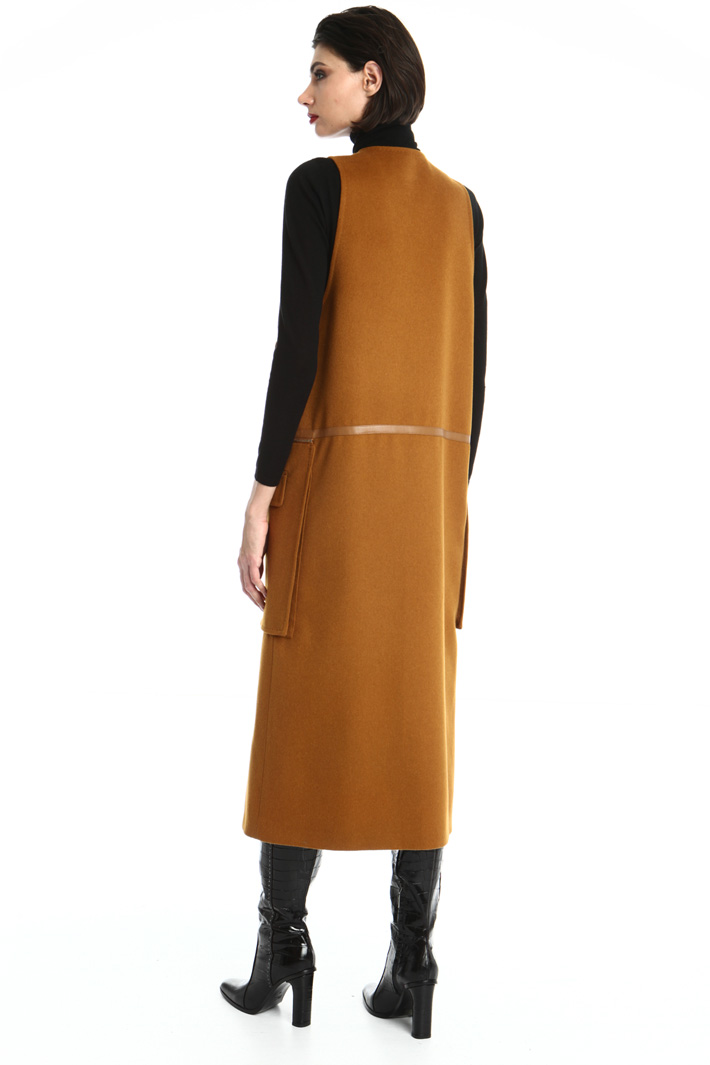 Long camel with pockets Intrend Long camel with pockets Intrend