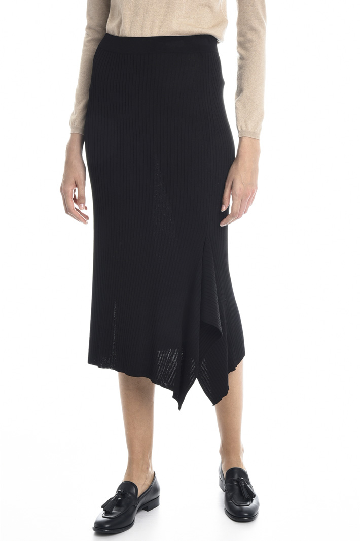 Viscose midi skirt Intrend Viscose midi skirt Intrend