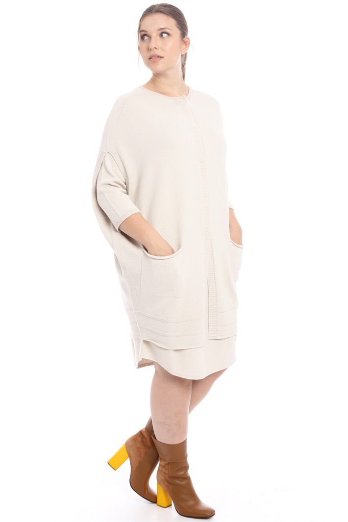 Long wool-blend vest Intrend Long wool-blend vest Intrend