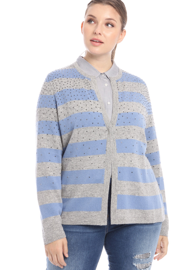 Rhinestone cardigan Intrend Rhinestone cardigan Intrend